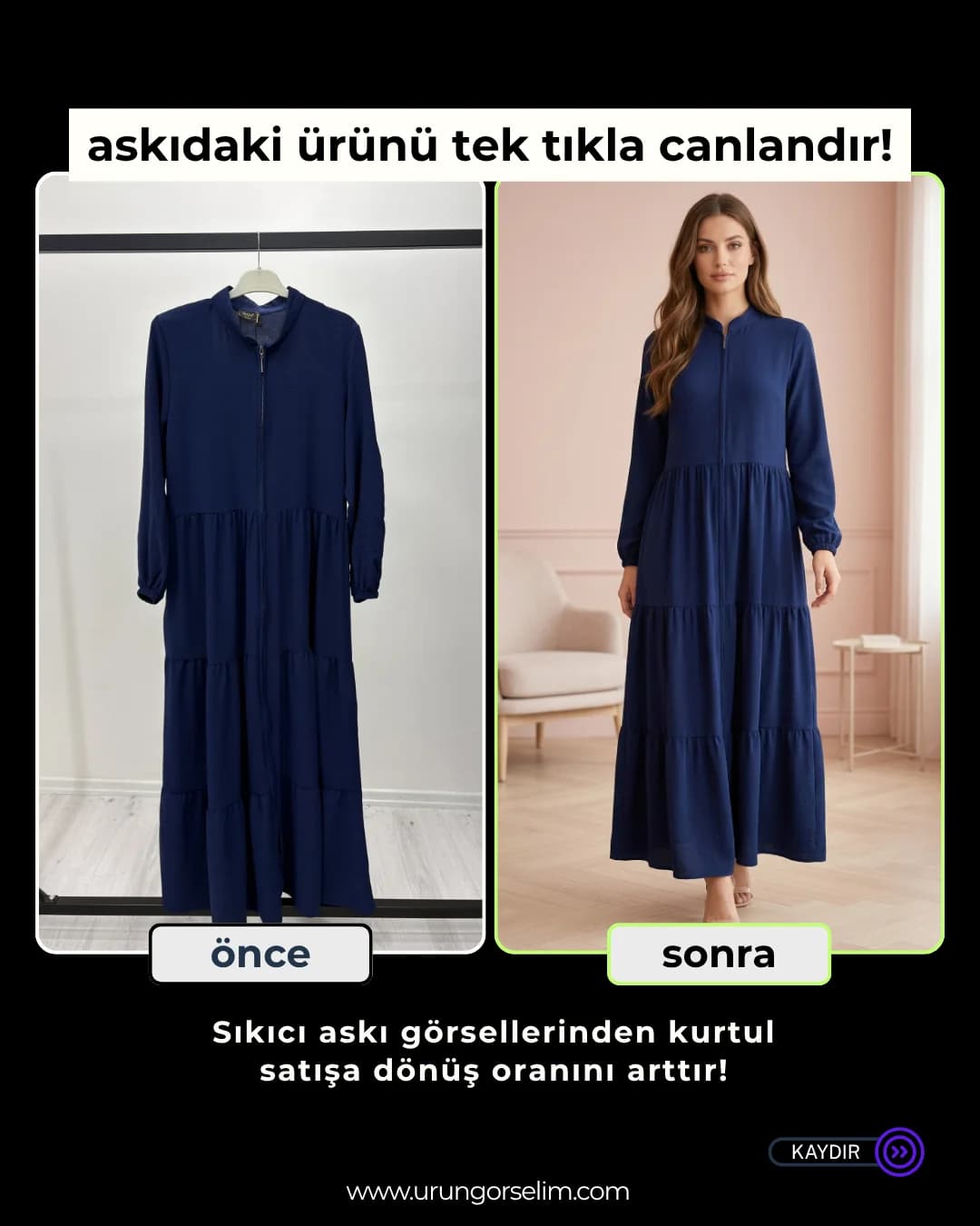 Askıdan Gerçek Manken
